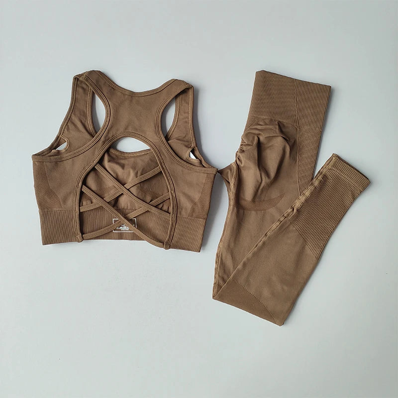 2PCS Sports Bra