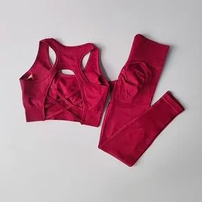 2PCS Sports Bra