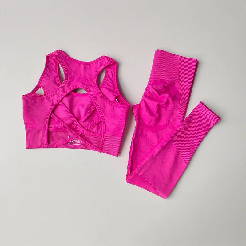 2PCS Sports Bra