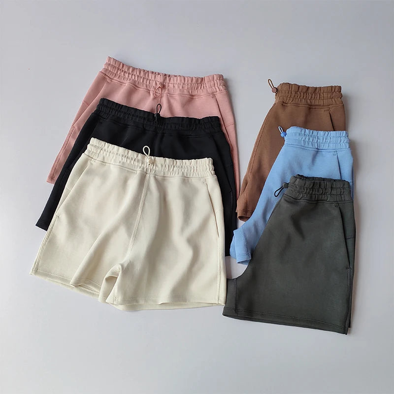 High Waisted Casual Shorts